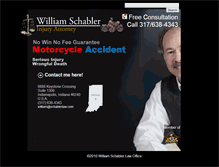 Tablet Screenshot of indybikerlegal.com